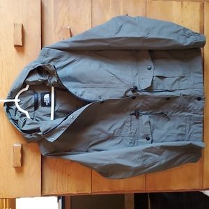 The North Face: Women's Hooded Westoak City Trench, Drab Green.